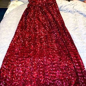 Maternity Evening Gown sleeveless